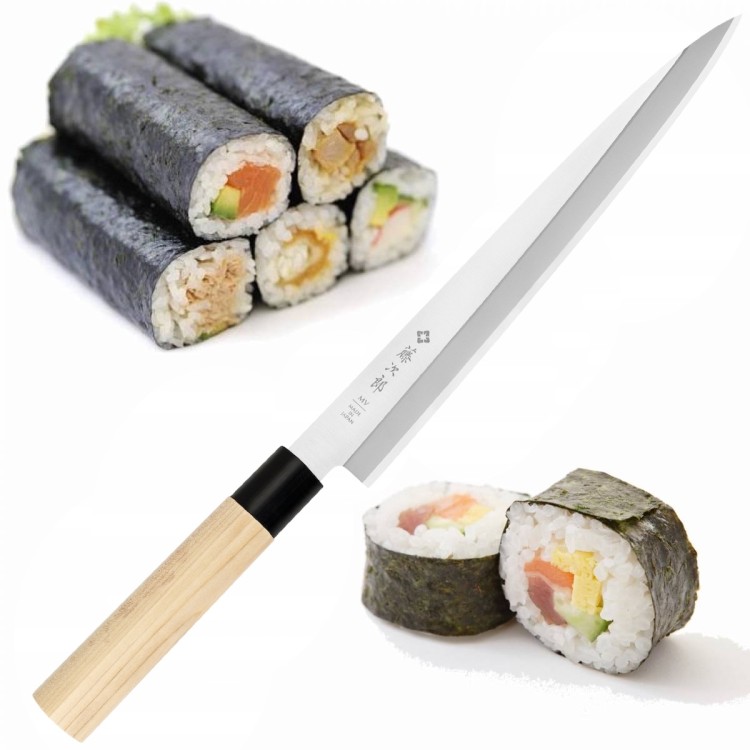 Tojiro MV Japoński Nóż Do Filetowania Yanagiba Sashimi Do Sushi 27cm