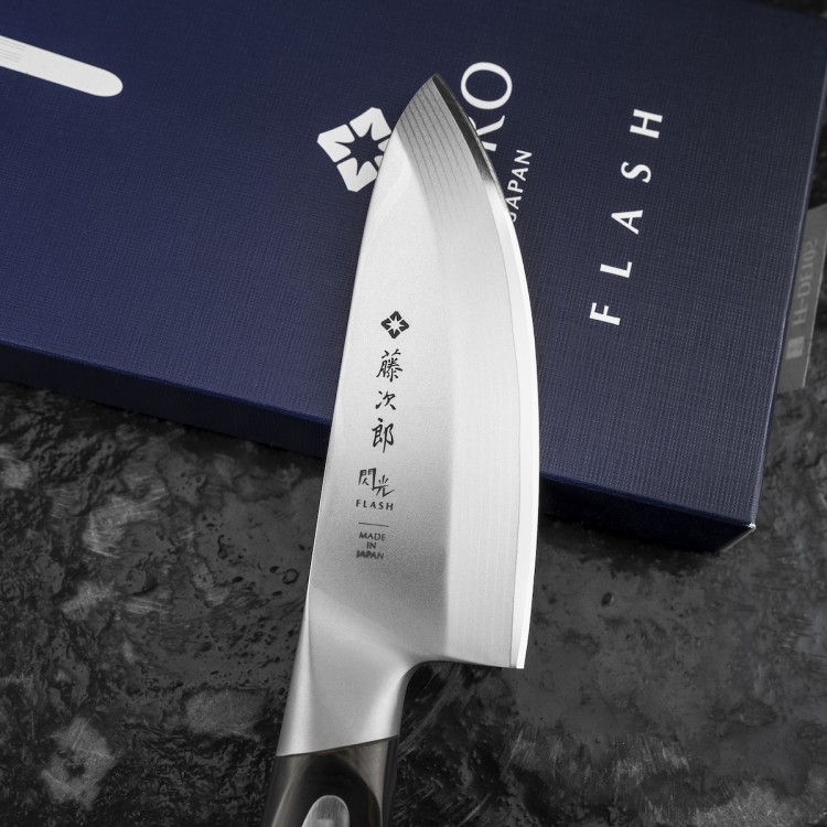 Tojiro Flash VG-10 Japoński Ostry Nóż Kuchenny Deba 60HRC 10,5cm