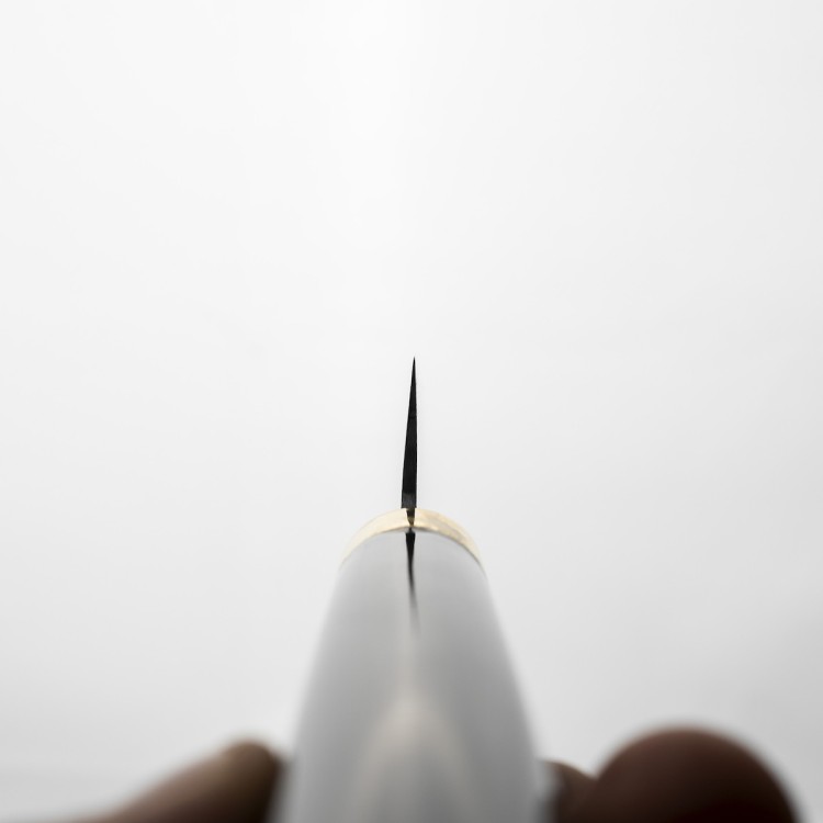 Takeshi Saji Art Fuji On Lake Ręcznie Kuty R-2 Japoński Nóż Kuchenny Uniwersalny 13cm + Saya