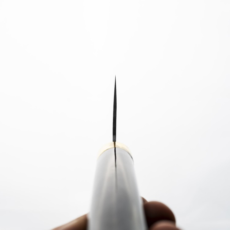 Takeshi Saji Art Fuji Unique Ręcznie Kuty R-2 Japoński Nóż Kuchenny Santoku 18cm + Saya