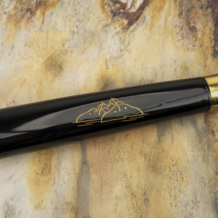 Takeshi Saji Art Fuji Unique Ręcznie Kuty R-2 Japoński Nóż Kuchenny Nakiri 17cm + Saya