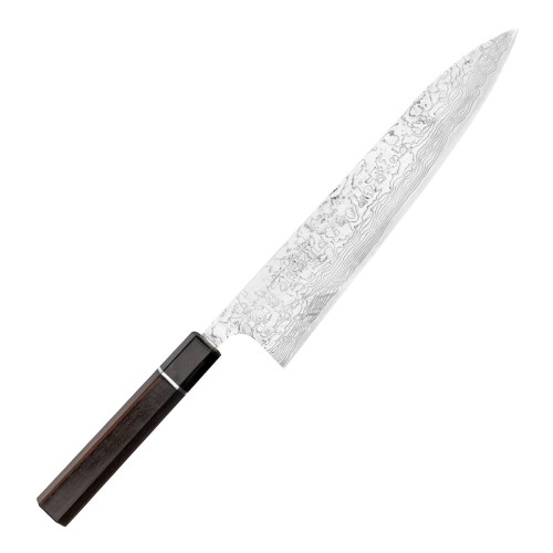 Takeshi Saji ME Ręcznie Kuty R-2 Diamond Japoński Nóż Kuchenny Szefa Kuchni 24cm