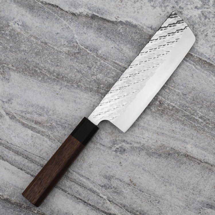 Takeshi Saji STRIX Ręcznie Kuty Japoński Ostry Nóż Kuchenny Nakiri 17cm