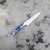 Takeshi Saji STRIX Blue Acrylic Ręcznie Kuty Japoński Ostry Nóż Kuchenny Uniwersalny 13cm