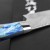 Takeshi Saji STRIX Blue Acrylic Ręcznie Kuty Japoński Ostry Nóż Kuchenny Szefa Kuchni 21cm