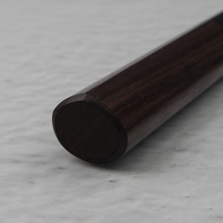 Hideo Kitaoka Shirogami Satin Japoński Nóż Mini Deba Do Filetowania 61 HRC 21cm