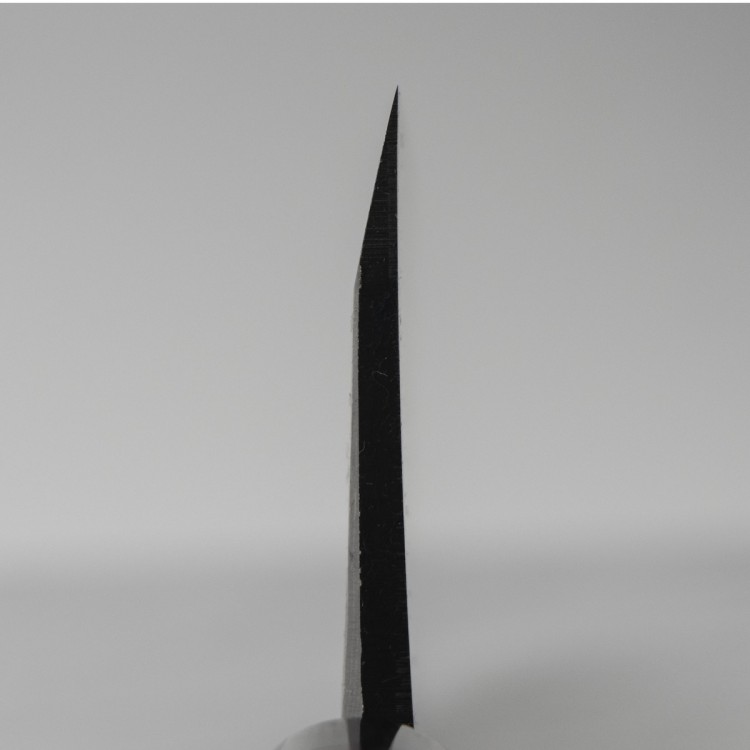 Hideo Kitaoka Shirogami Satin Japoński Nóż Mini Deba Do Filetowania 61 HRC 21cm