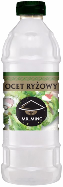 Ocet Ryżowy z Ryżu Do Zaprawy Sushi Sałatek Marynat 1 Litr 1000ml MR. MING