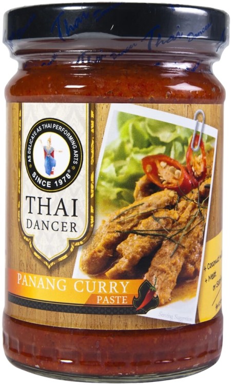 Tajska Ostra Pasta Panang Curry Naturalne Składniki 227g THAI DANCER