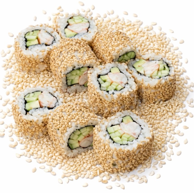 Sezam Biały Do Sushi Łuskany Orzechowy Smak i Aromat 50g HOUSE OF ASIA