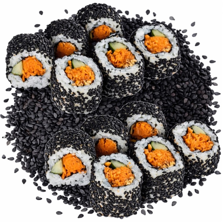 Sezam Czarny Posypka Do Sushi i Sałatek Naturalne Ziarno 50g HOUSE OF ASIA