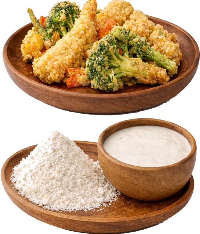 Mąka Panierka Mieszanka Japońska Tempura Do Krewetek Warzyw i Kurczaka 200g ASIA KITCHEN