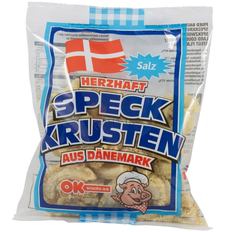 Boczek Smażony Skórka Snacki Chipsy Bekonowe Wieprzowe Pork 50g OK SNACKS
