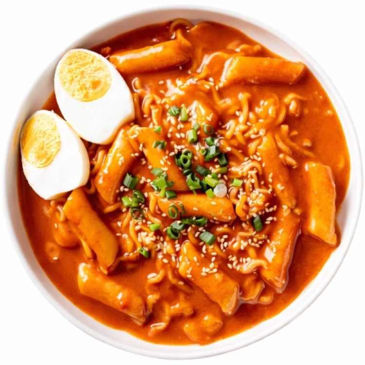 Koreański Błyskawiczny Makaron Instant Rabokki w Słodko-Ostrym Sosie 135g PALDO