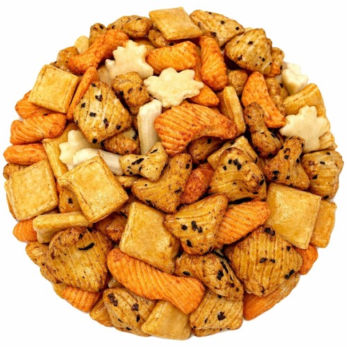 Krakersy Ryżowe Azjatycka Mieszanka Hokaido Mix 350g GOLDEN TURTLE BRAND