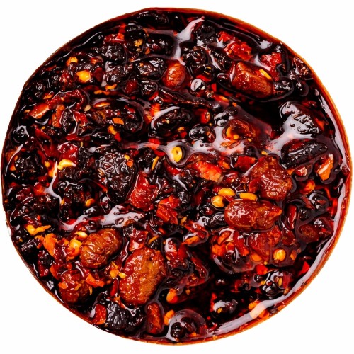 Chińska Kalarepa z Orzechami Tofu i Chili Do Smażenia w Woku 280g LAO GAN MA