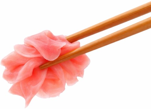 Imbir Marynowany Różowy Do Sushi w Zalewie Oczyszcza Kubki 1,5kg 1500g MR.MING