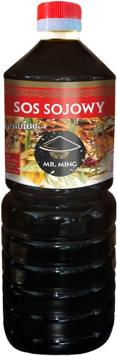Sos Sojowy Do Sushi i Ramen PREMIUM Naturalnie Ważony 1000ml MR.MING