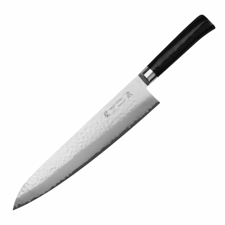 Tamahagane Tsubame Black VG-5 Japoński Nóż Kuchenny Szefa Kuchni 61HRC 27cm