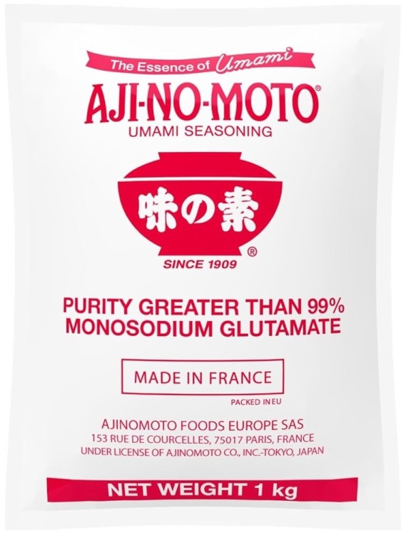 Glutaminian Sodu E621 Smak Umami Wzmacniacz Smaku 1kg AJINOMOTO