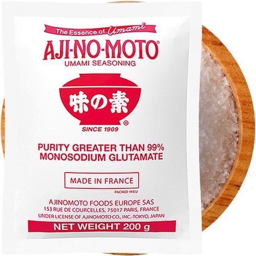 Glutaminian Sodu Smak Umami Wzmacniacz Smaku Glutamate 200g AJINOMOTO