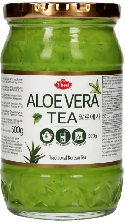 Herbata Koreańska Aloe Aloes Orzeźwiająca Ice And Hot 500g T'BEST