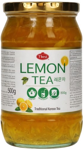 Herbata Koreańska Cytrynowa Orzeźwiająca Ice And Hot 500g T'BEST