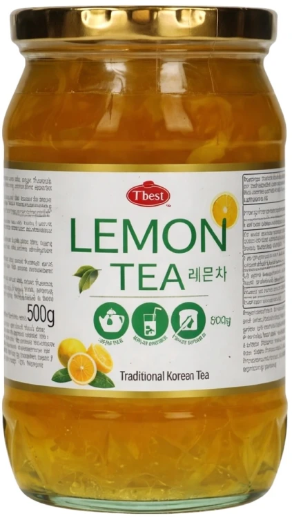 Herbata Koreańska Cytrynowa Orzeźwiająca Ice And Hot 500g T'BEST