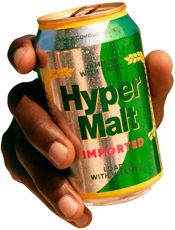 Bezalkoholowy Napój Słodowy 0% Non Alcoholic Mighty Malt Drink 330ml HYPER MALT