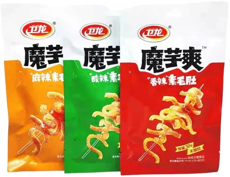 Chińska Pikantna Przekąska Konjac Shuang SICHUAN 252g WEI-LONG