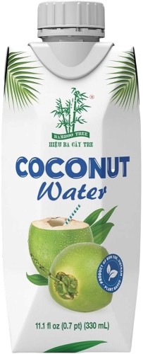 Zdrowa Woda Kokosowa z Kokosa 100% Naturalne Nawodnienie 330ml 0,33L BAMBOO TREE