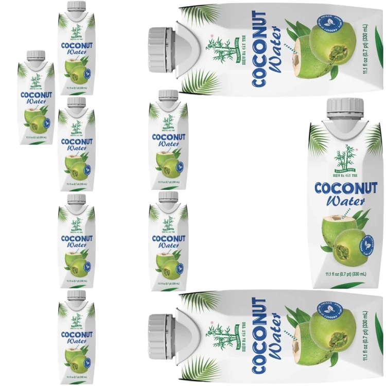 Zdrowa Woda Kokosowa z Kokosa 100% Naturalne Nawodnienie 330ml 0,33L BAMBOO TREE