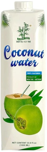 Zdrowa Woda Kokosowa z Kokosa 100% Naturalne Nawodnienie 1000ml 1 Litr BAMBOO TREE