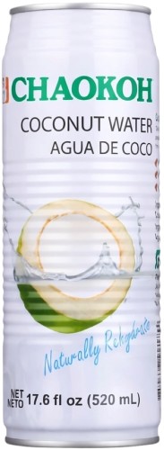 Zdrowa Woda Kokosowa z Kokosa 100% Naturalne Nawodnienie 520ml 0,52L CHAOKOH