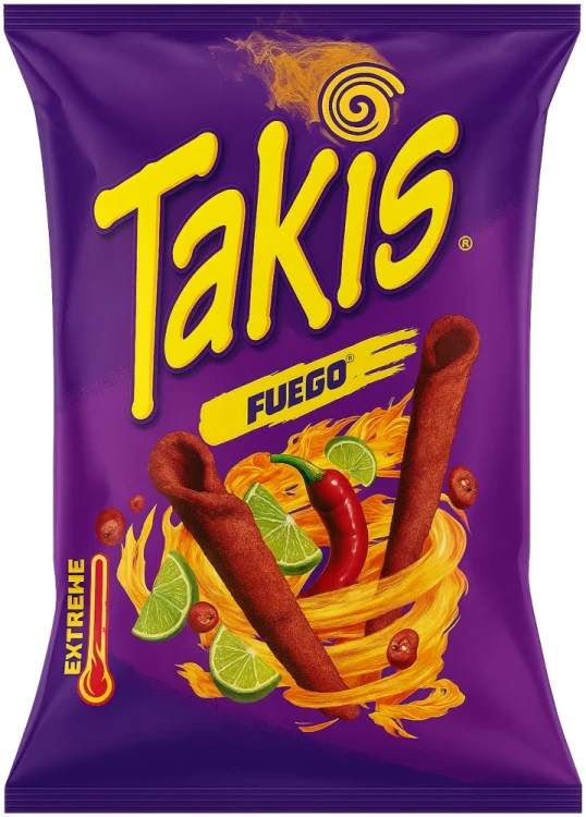 ZESTAW 3 RÓŻNE CHIPSY TAKIS - Blue Heat + Chili Limonka Fuego + Serowe Volcano 300g