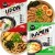ZESTAW TOP 2 JAPOŃSKICH MAKARONÓW - Makaron Udon 200g + Makaron Ramen 180g ASIA KITCHEN