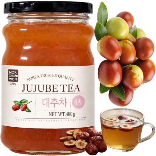 Herbata Koreańska Owoce Jujube Orzeźwiająca Ice & Hot 480g NOKCHAWON