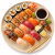 ZESTAW 2 PRODUKTY DO SUSHI Wodorosty Glony Algi Yaki Nori GOLD 50 Sztuk + Ryż Nakato 1kg ASIA KITCHEN
