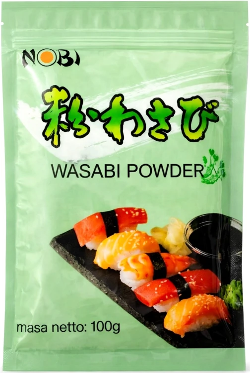 ZESTAW 2 RÓŻNE WASABI - Pasta Wasabi Chrzan Sushi w Tubce 43g + Wasabi w Proszku 100g ASIA KITCHEN