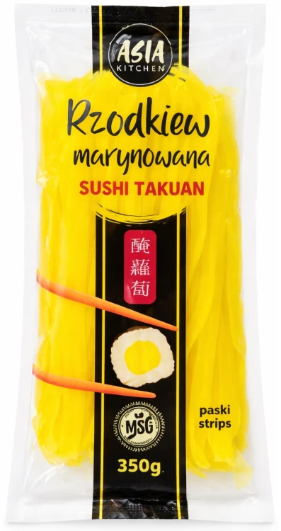 ZESTAW 2 PRODUKTY DO SUSHI Ryż Nakato 1kg + Rzodkiew Oshinko 350g ASIA KITCHEN