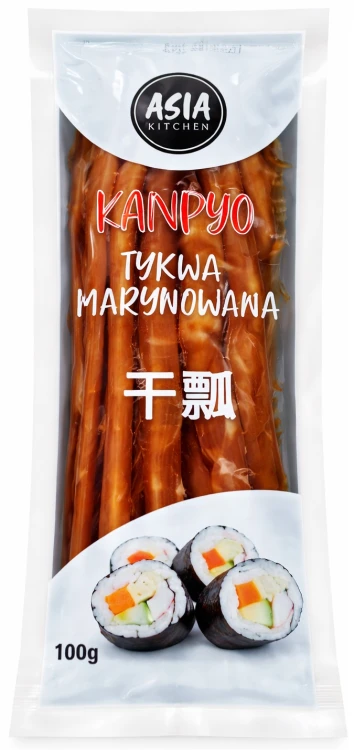 ZESTAW 2 PRODUKTY DO SUSHI - Ryż Nakato 1kg + Tykwa Karmelowa Kampyo 100g ASIA KITCHEN