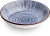 Ceramiczna Okrągła Miseczka Do Sushi Niebiesko Biała TOKUSA Średnica 9,8cm Wysokość 2,5cm EMRO AZIATICA