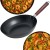 Patelnia Wok Ze Stali Węglowej z Płaskim Dnem 30cm Na Każdą Kuchenkę EMRO AZIATICA