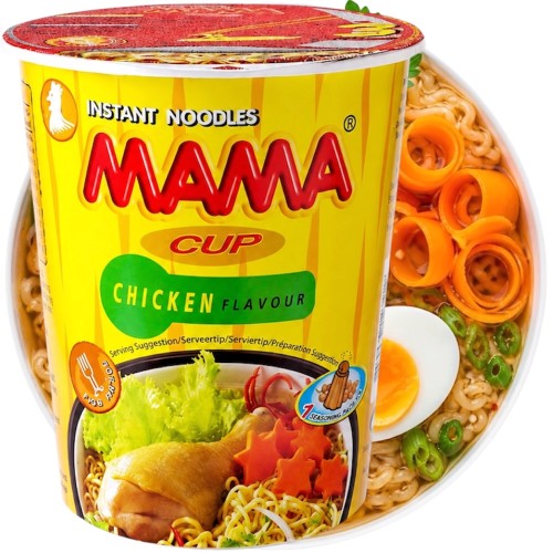 Tajska Zupka Błyskawiczna Makaron Instant Kurczak Chicken Kubek Cup 70g MAMA