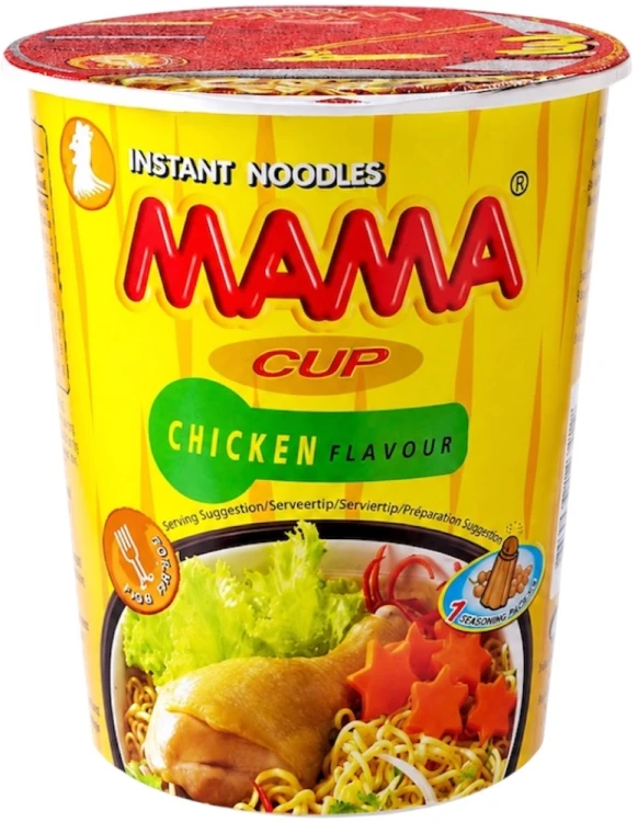 Tajska Zupka Błyskawiczna Makaron Instant Kurczak Chicken Kubek Cup 70g MAMA