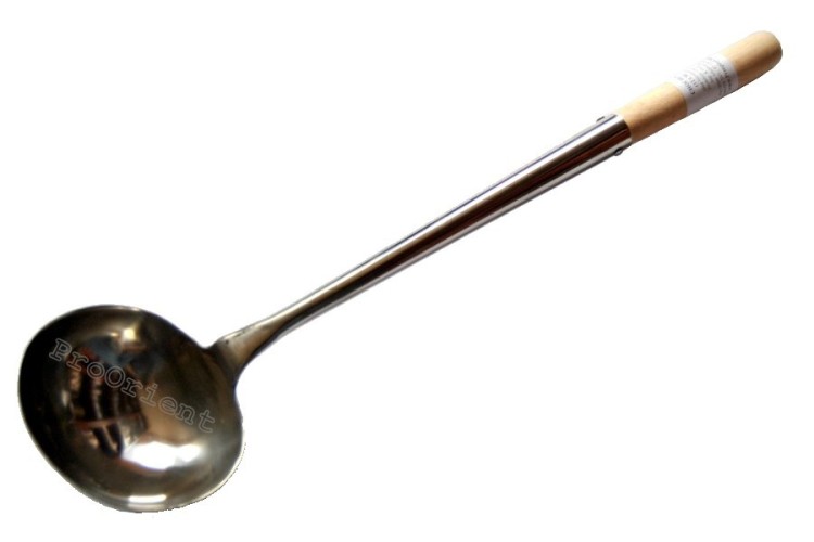 Chochla Do Woka Chińska Do Nabierania i Mieszania 45cm Długa 11cm Szeroka JADE TEMPLE