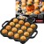 Żeliwna Patelnia Do Japońskich Kuleczek TAKOYAKI 16 Otworów 23cm x 18cm OTAFUKU