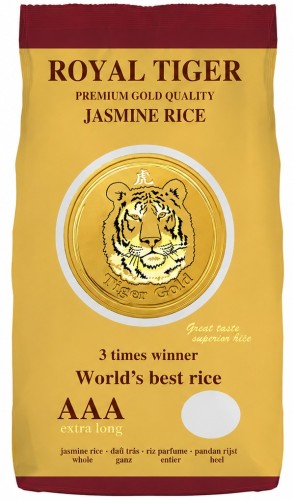 Ryż Jaśminowy Długoziarnisty PREMIUM GOLD Klasa Jakości AAA 1kg 1000g ROYAL TIGER