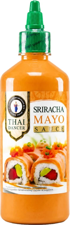 Sos Chili Sriracha MAYO Ostry Majonez Do Sushi Majonezowy DIP Do Potraw 450ml THAI DANCER