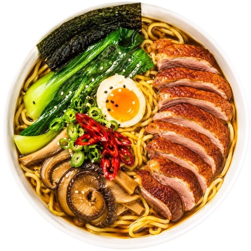 Zupka Błyskawiczna Makaron Instant Demae RAMEN Kaczka DUCK 100g NISSIN
